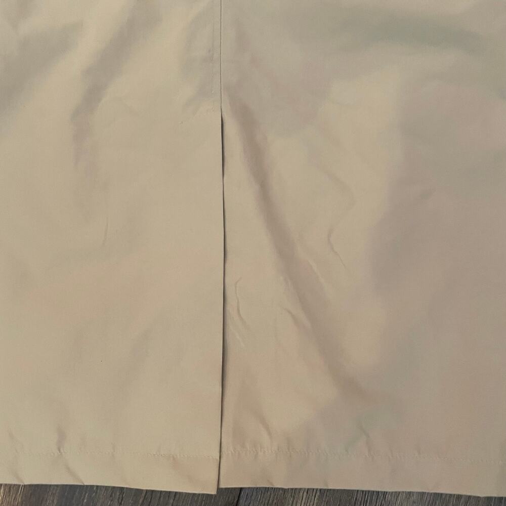 Harry Brown Men's Single Breasted Trench Raincoat Coat in Stone | Size M NEW - Picture 6 of 12